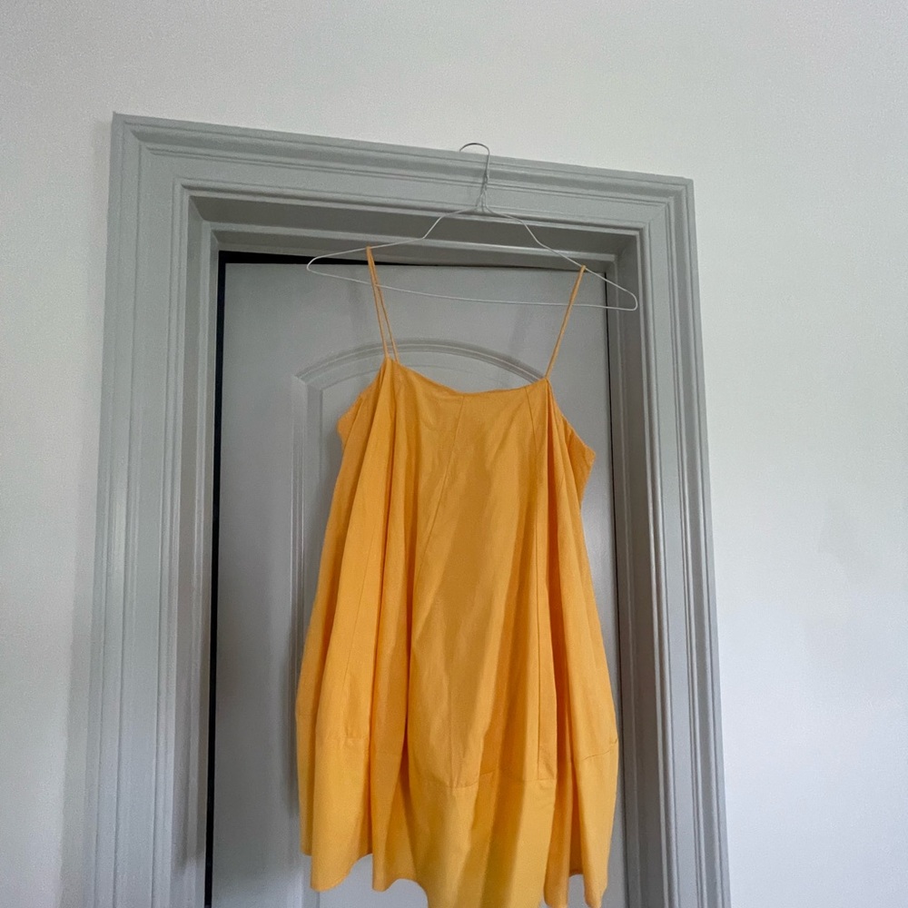 Free People orange dress